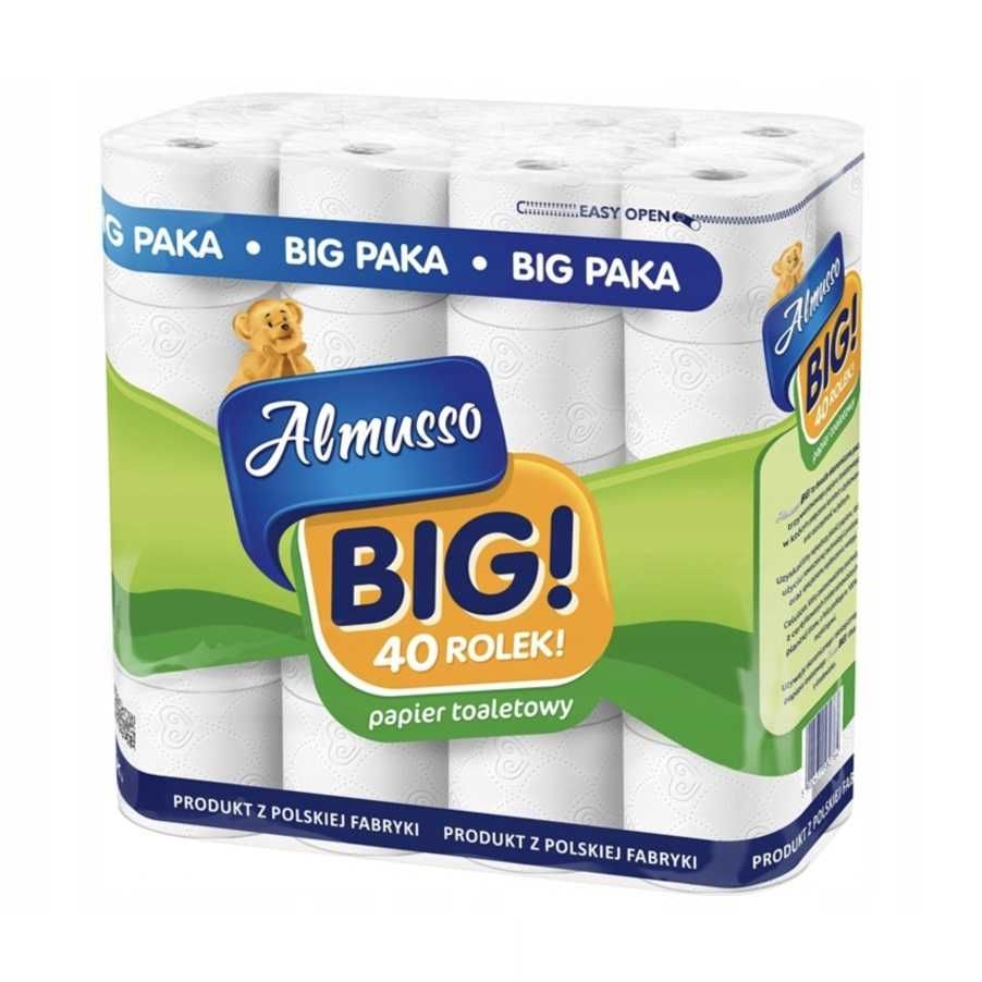 Papier toaletowy Almusso BIG! 40 rolek