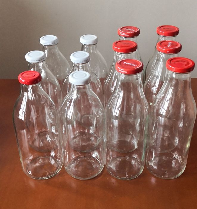 Frascos vidro - 1 litro