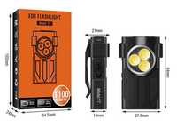 Міні-ліхтарик Boruit V7 1100 lumens