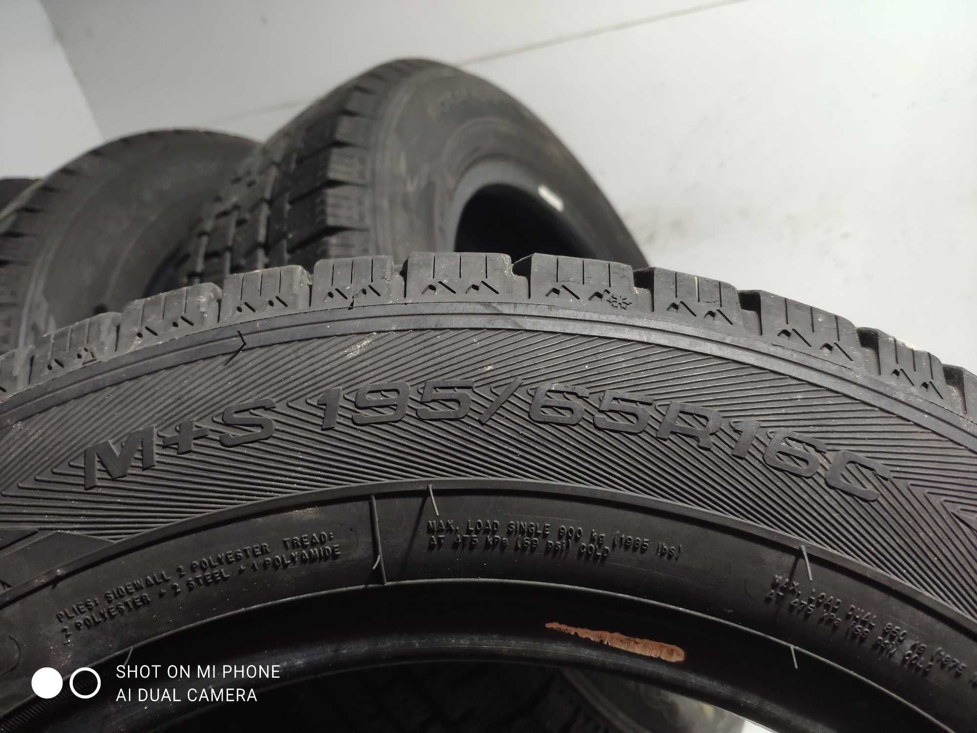 Opony 195/65R16C GOODYEAR Cargo UltraGrip CUG-2 komplet 4szt zimowe 4s