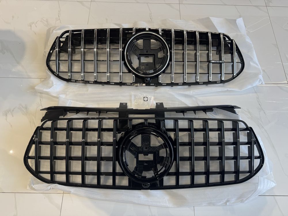 Решетка радиатора GT 2024+ Mercedes GLS X167 GLE W167 Рестайлинг