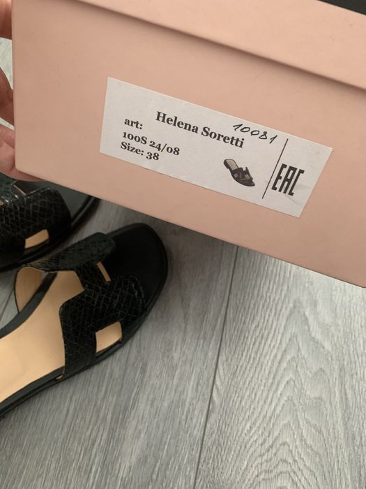 Шльопанці helena soretti 38 Італія