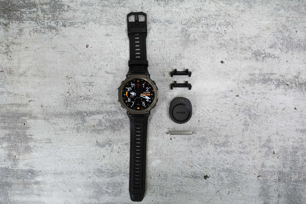 ‼️The BEST! Смарт годинник Amazfit T-Rex 3|Українська|EU Global 48mm