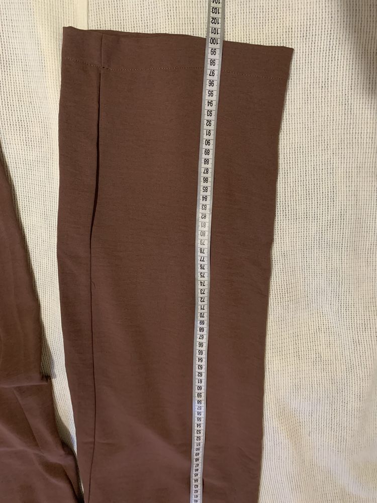 Красиві коричневі штани палаццо s