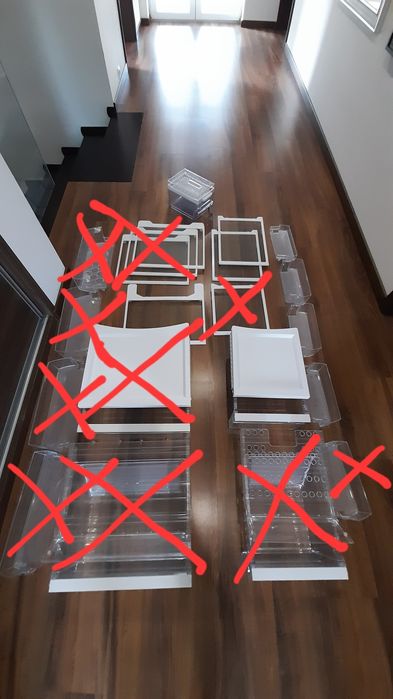 Szuflady,półki, półka lodówki zamrażarki Samsung RS7528THCSL