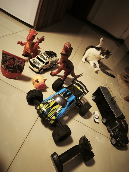 Oddam zabawki, Spider-Man, resorak, jurassic, itd..