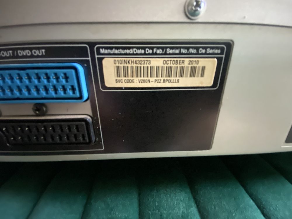 lg odtwarzacz dvd combo z vhs v280