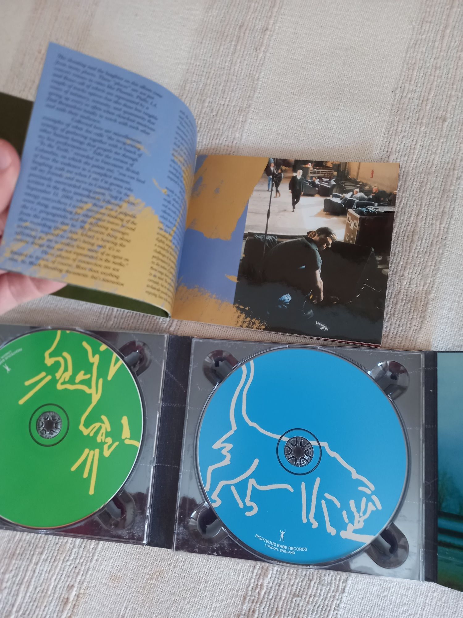 Cd duplo live de Anni DiFranco