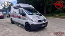 Renault Trafic long Kamper 2.0dci łóżko lodówka kuchenka ,tv 2x markiza zamiana gwa