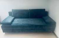 Sofa rozkładana Black Red White zielona jak NOWA