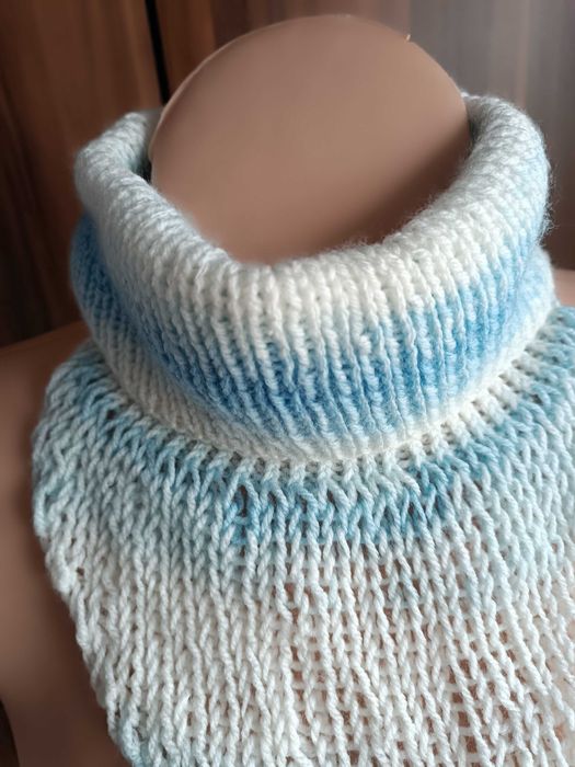 Fałszywy golf/ szalik z golfem  / wstawka pod kurtkę Dwie sztuki 2 szt