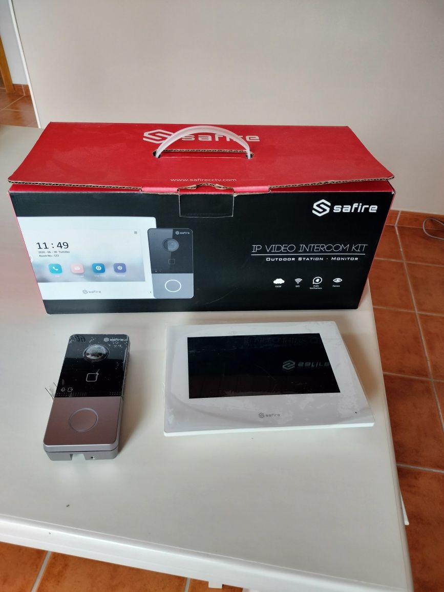 Kit video porteiro ip