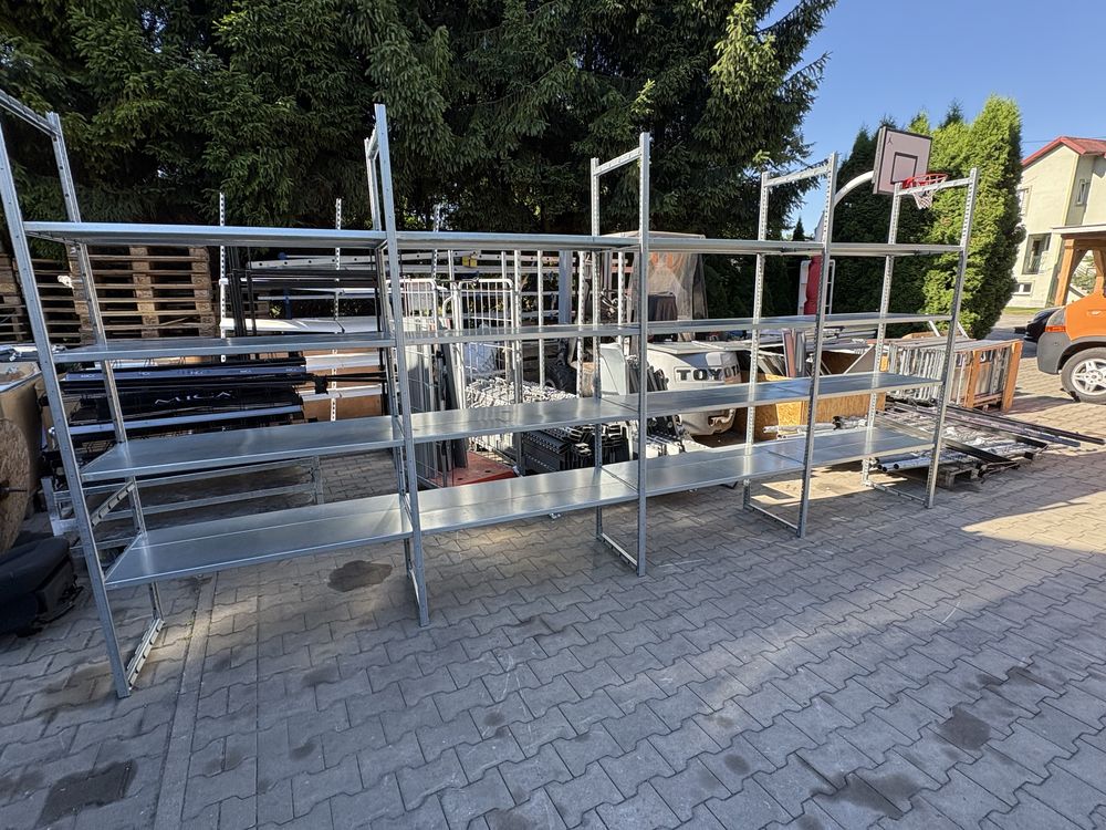 Regały regał magazynowy jak nowe DLS Errex półkowy zaczepy