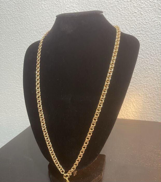 Fio de ouro malha friso