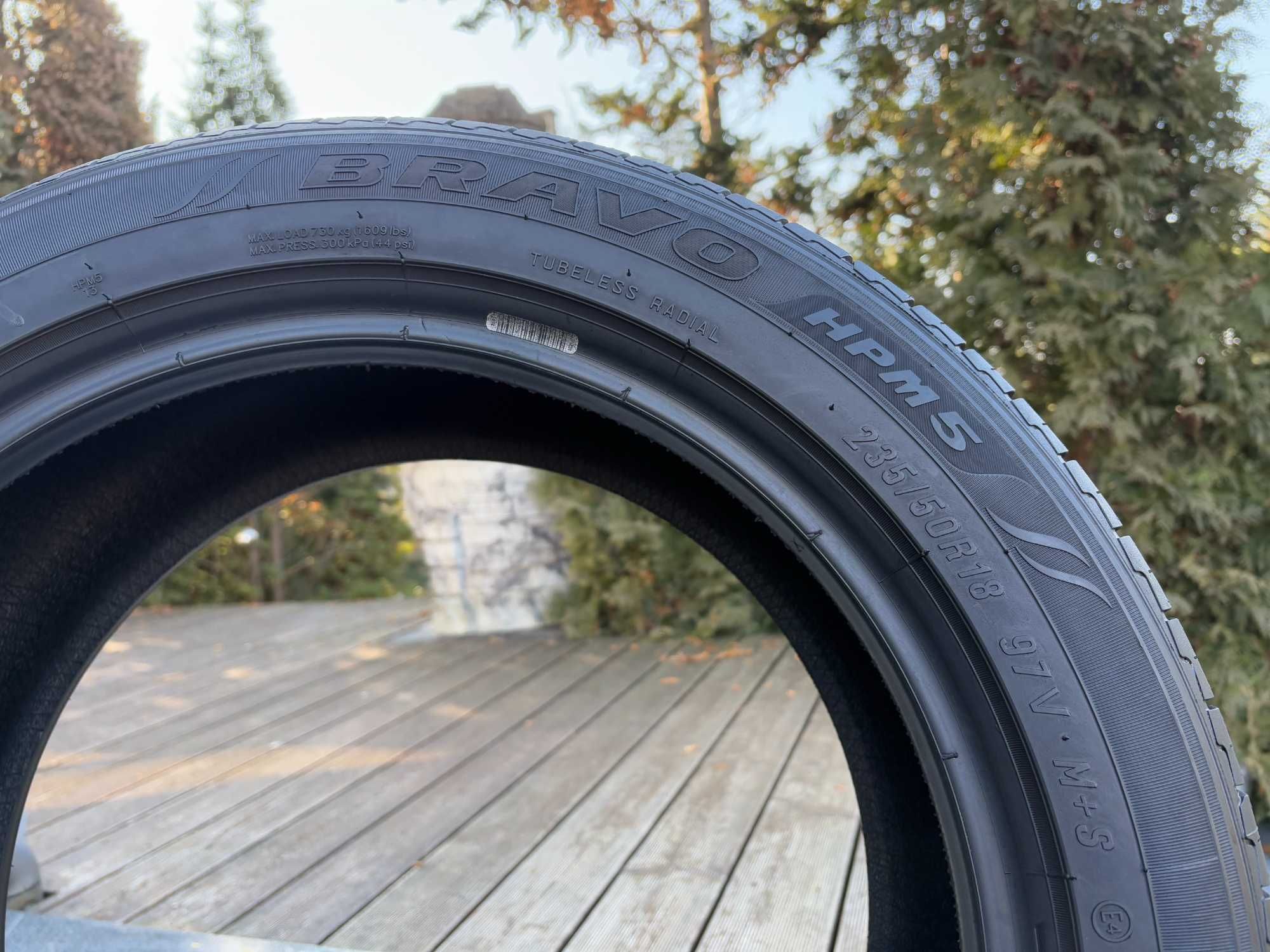 x4 letnie 235/50R18 Maxxis HPM5 DEMO! 100% bieżnika! z demontażu 2023r