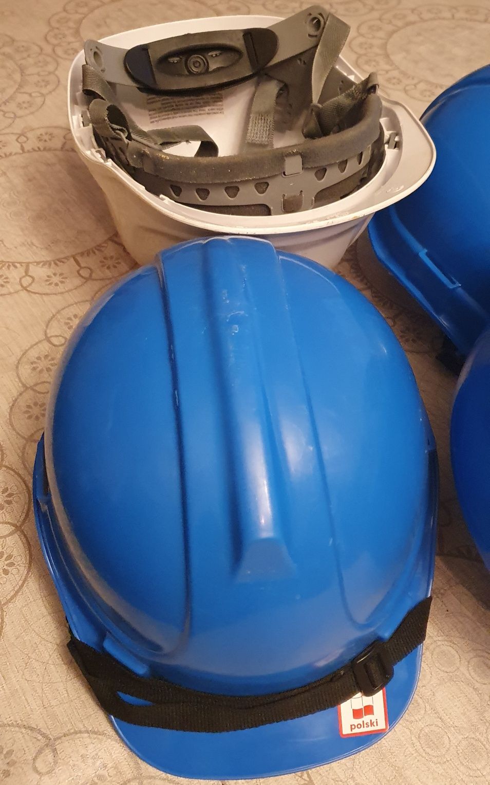 Kask bhp, hełm, komplet