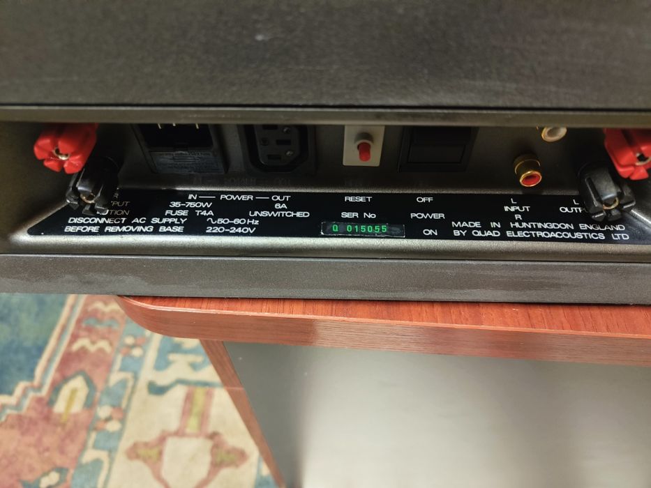 Amplificador QUAD 606e 66 Fantástico som