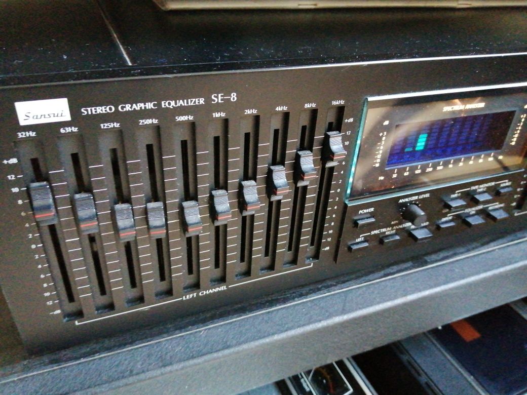 Sansui equalizador de som SE 8