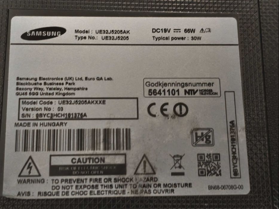 Материнська плата BN41-02360B для телевізора Samsung UE32