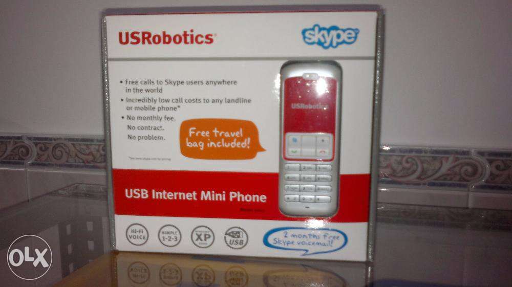 USRobotics Telefone Skype Usb (NOVO)