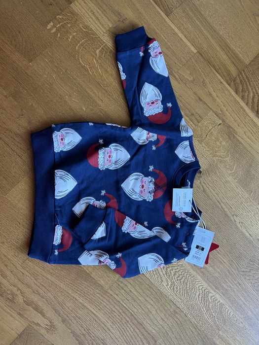 Bluzka SMYK 74 nowa mikołaj świąteczna