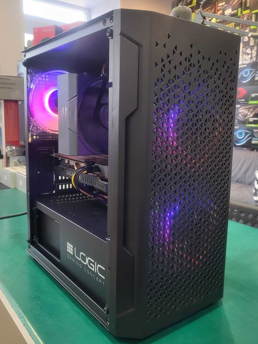 NOWY PC DO GIER | i3-13100F 4,50Ghz | RTX 3050 6GB | 16GB | SSD 512GB