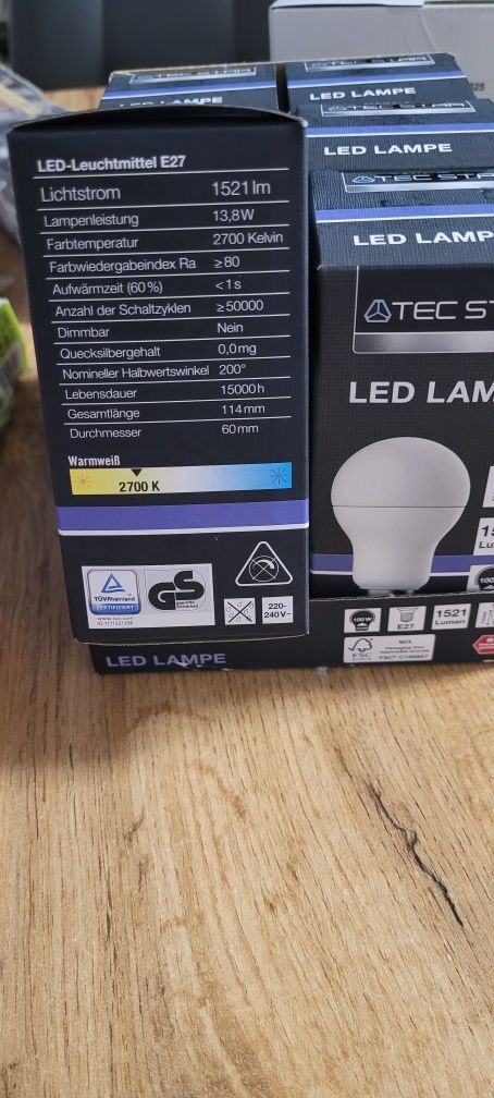 Żarówki Led Tec Star 6 szt