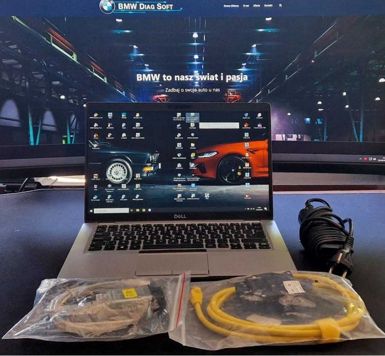 Laptop Diagnostyczny BMW Mini ISTA INPA ENET ICOM Esys K+D Can