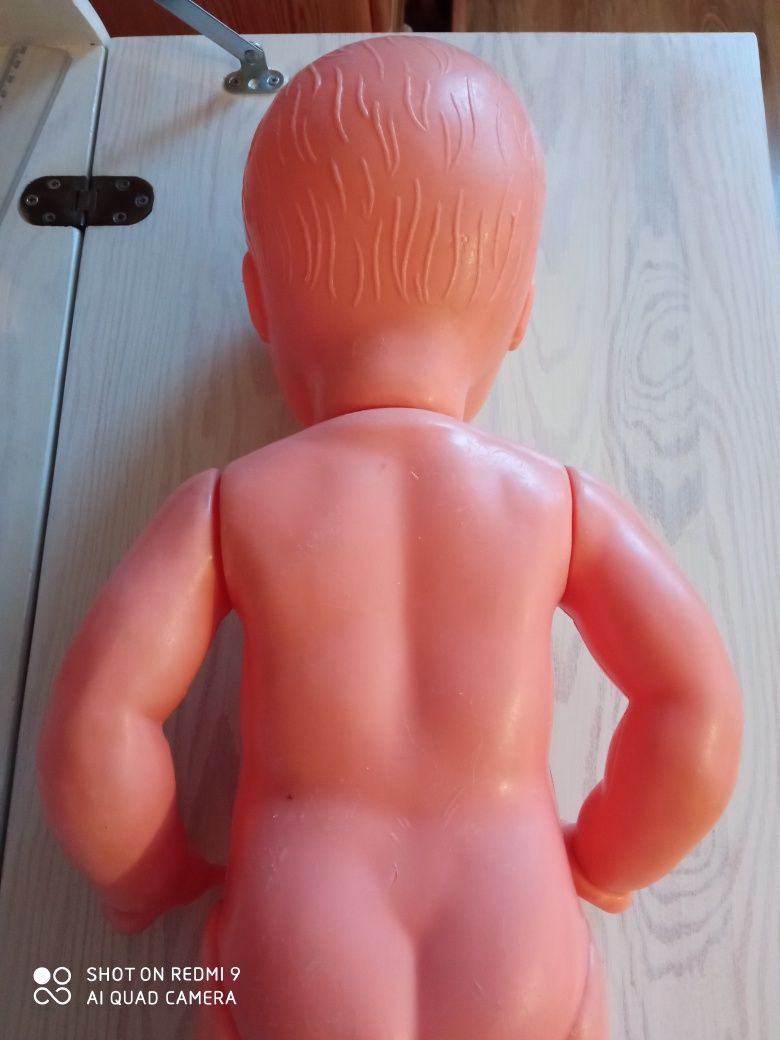 Lalka bobas PRL ok.55cm
