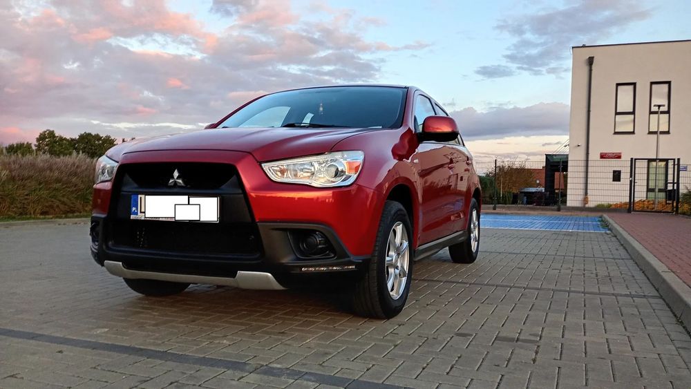 Mitsubishi ASX 1,6B/117KM/długie opłaty/hak/100%sprawny mechanicznie/2kluczyki/ładny