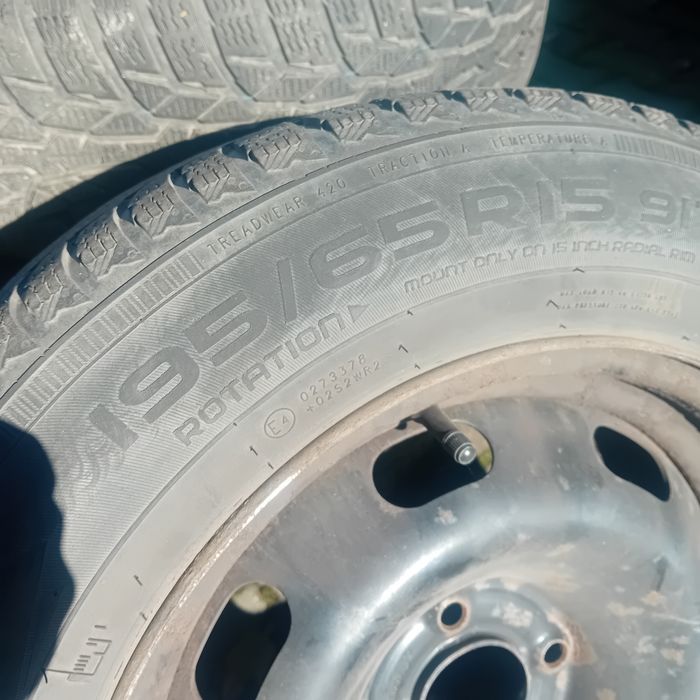 Opony zimowe z felgami  nokian  195 / 65 R 15