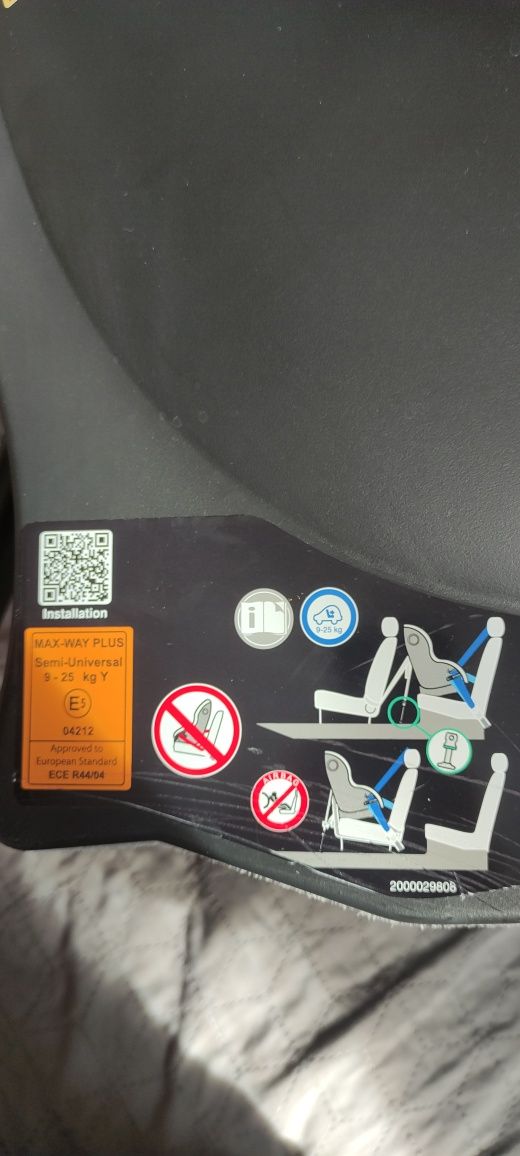 Fotelik Britax Romer Max Way Plus