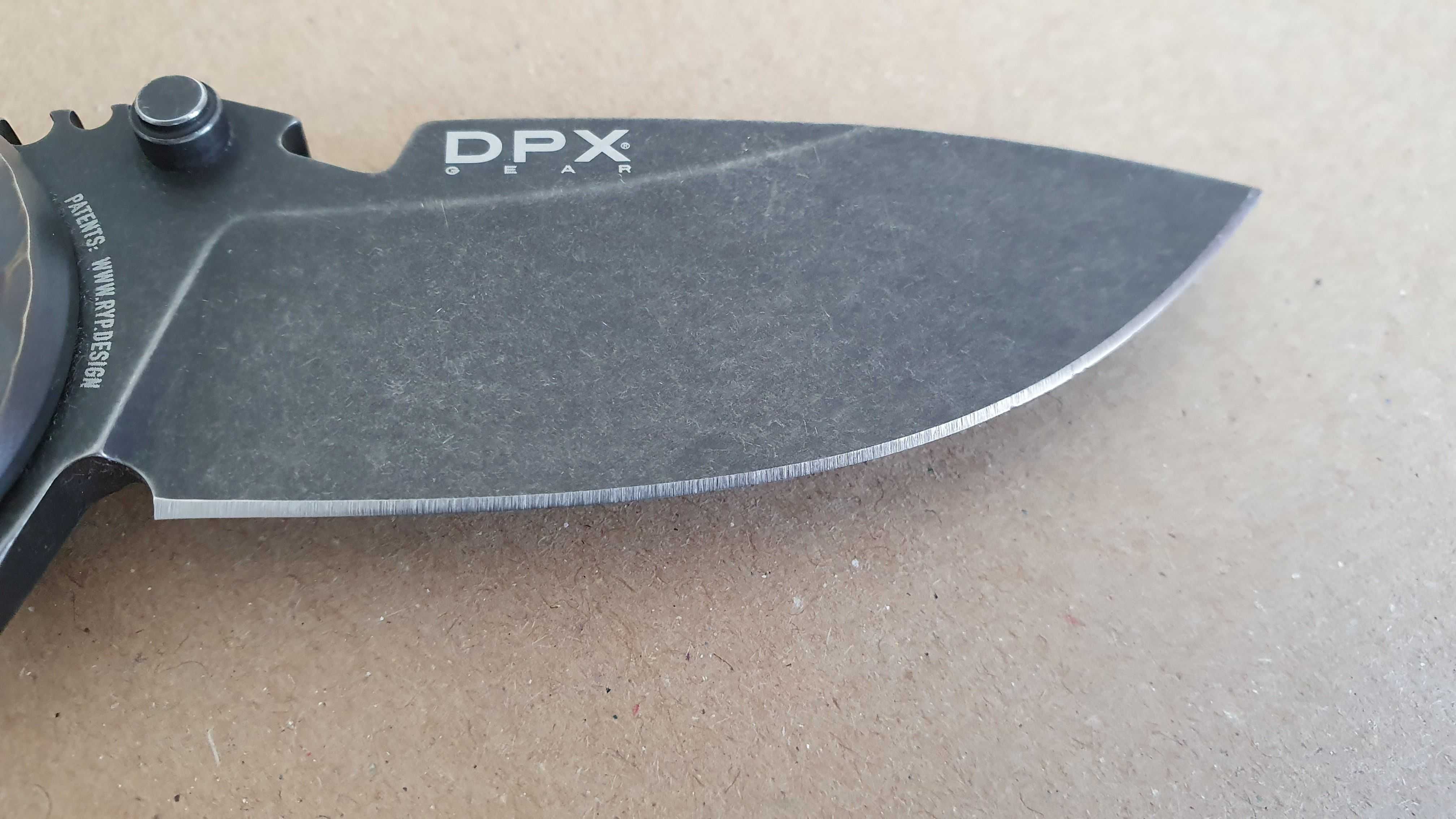 Nóż DPX HEST/F Leggaro Bronze DPHSF015 stal M390 - uszkodzony