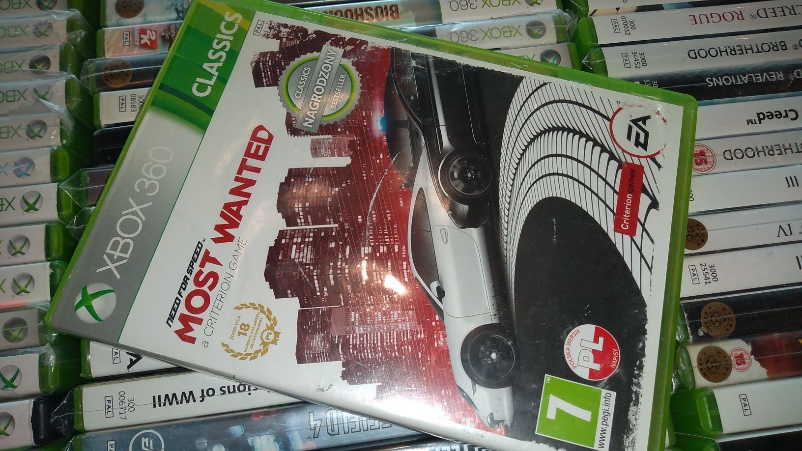 Need For Speed Most Wanted pl Xbox360 możliwość zamiany