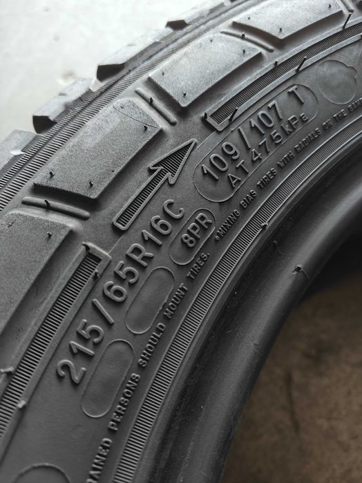 2шт R16C 215 65 шини всесезонні Michelin Agilis Cross Climate на бус