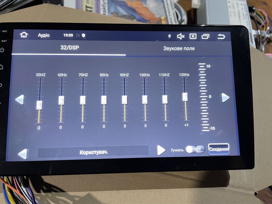 Магнітола Андроїд 9" QLED,приборки цифрові, на будь-який авто,камери