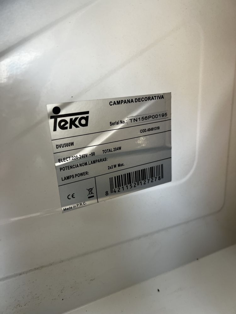 Okap kuchenny Teka DVU560W