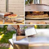 Forno a lenha novo pizza portátil campismo utensílios cozinha inox