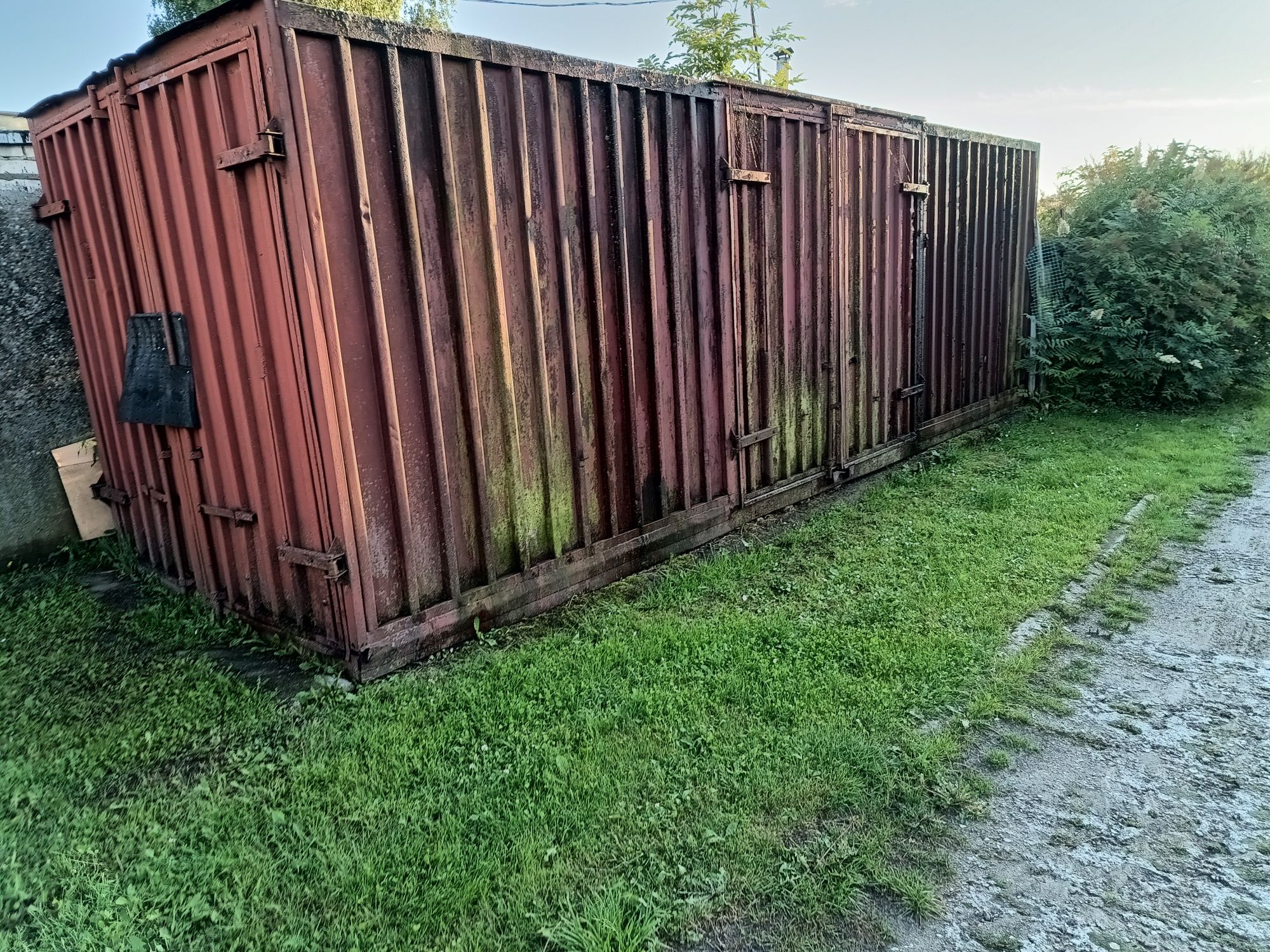 Kontener Garaż Blaszak 7m x 2,35m