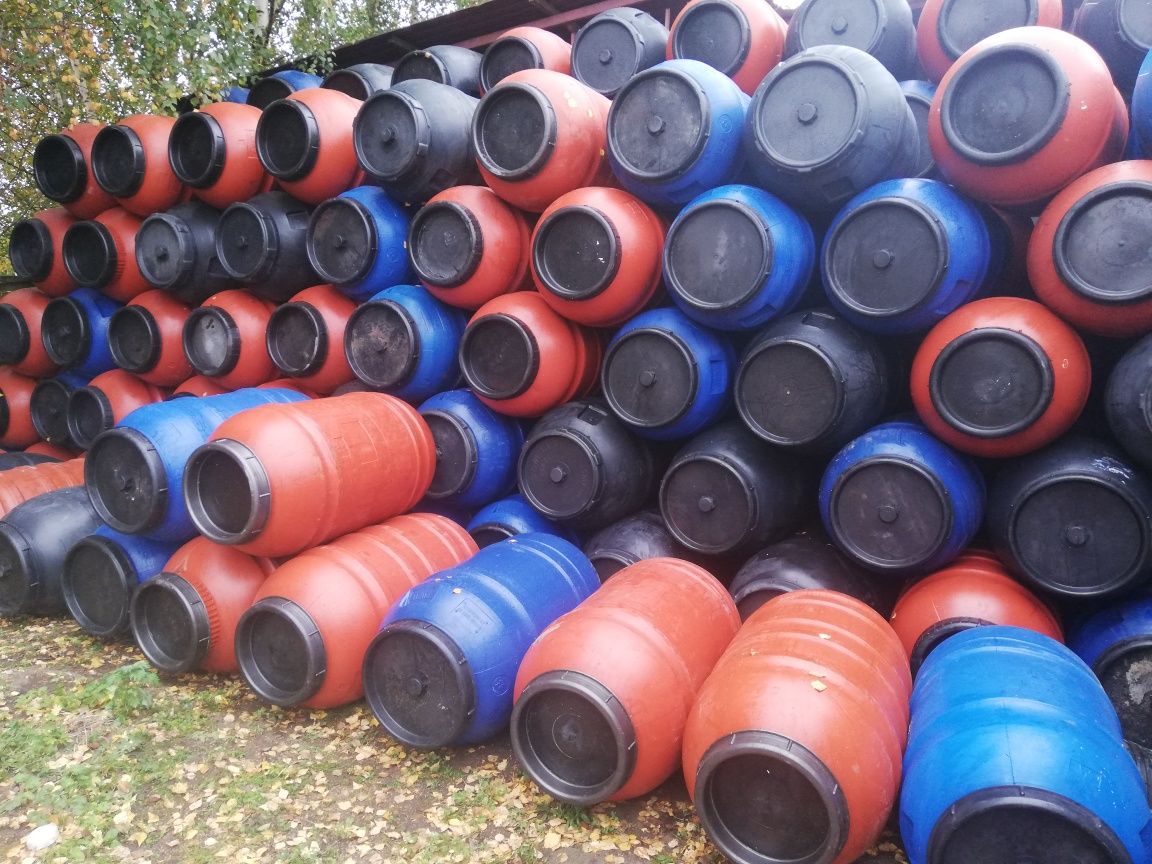 beczki plastikowe spożywcze 220l