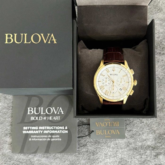 Bulova Wilton 97B169 –американська класика! Оригінал, 46мм. Розпродаж!