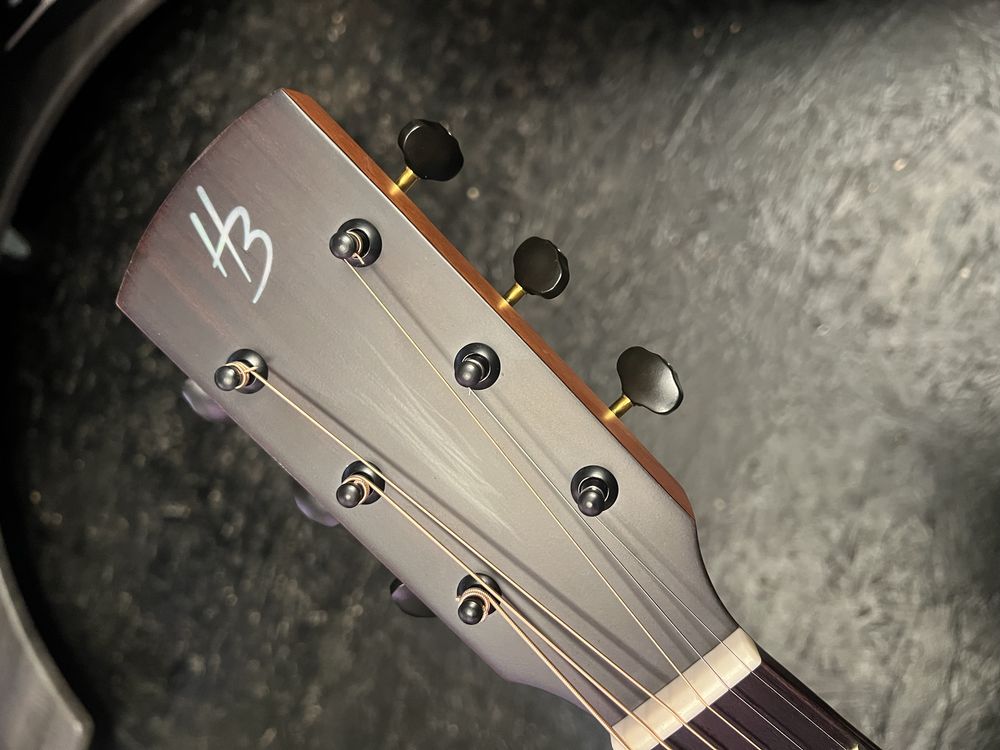 Guitarra Harley Benton CLG-70ASR CE SBK AllSolid