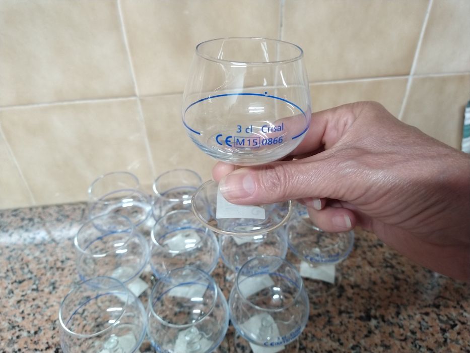 Copos cálices para bebidas 12 novos casa quarto apartamento vivenda.
