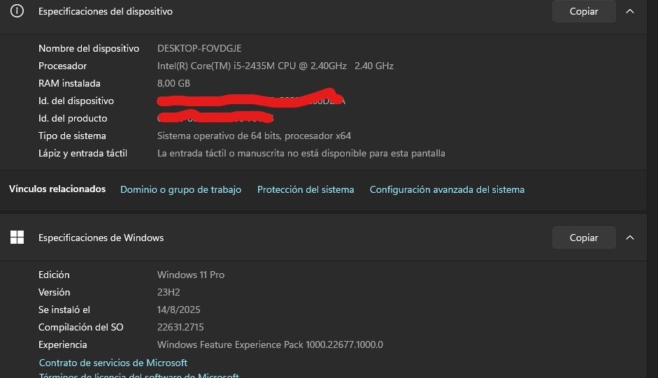 MacBook Pro 13” A1278 • i5 • 8GB RAM • SSD 512GB • macOS + Windows 11