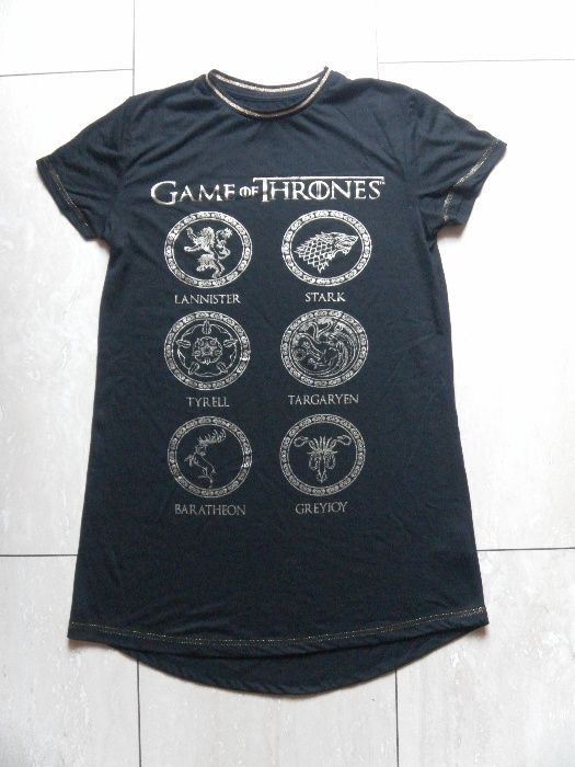 Bluzka koszulka Game Of Thrones Gra o tron 34,XS/36,S HBO