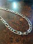 Серебрянная цепь.55 см. 925 проба.