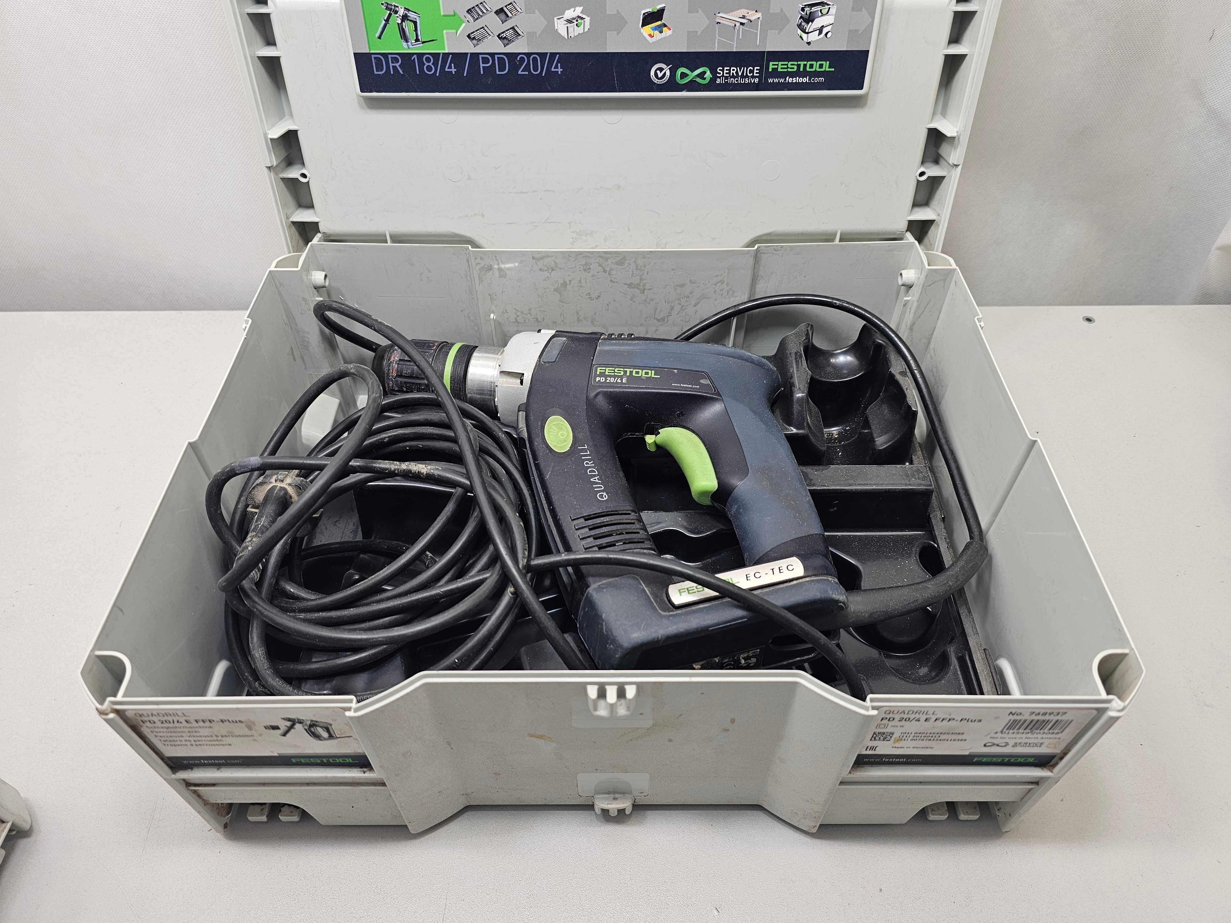 Wiertarka Festool PD 20/4 E * Komis Madej Gorlice