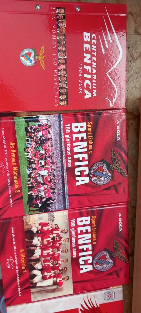 Centenarium Benfica livros coleção