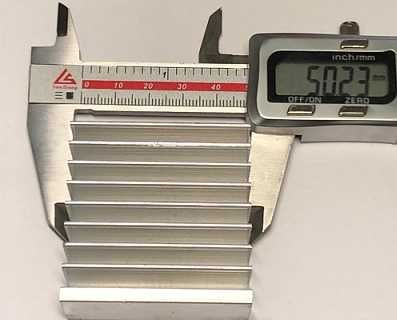 Радіатор для електроніки 51x50x23