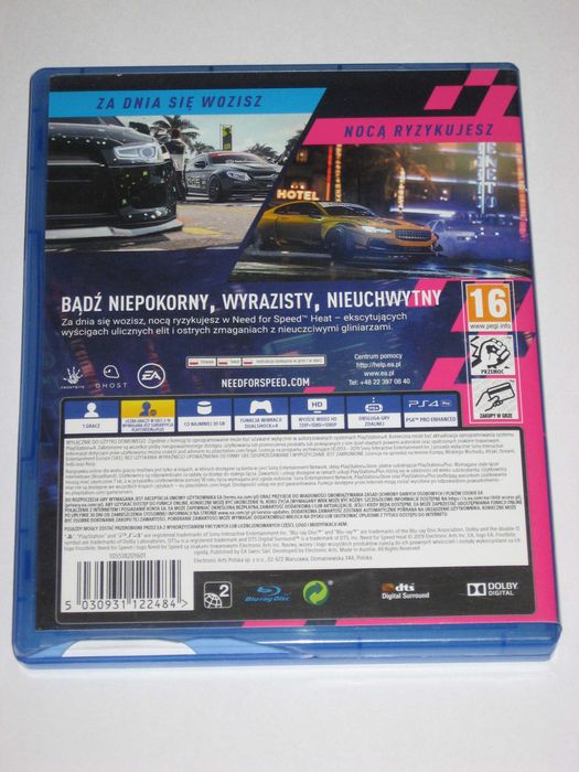 NFS Heat PS4 Need For Speed Heat PS4 po polsku! PL! Dubbing!